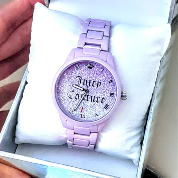 Juicy Couture | Accessories | Juicy Couture Purple Glitter  display picture 1